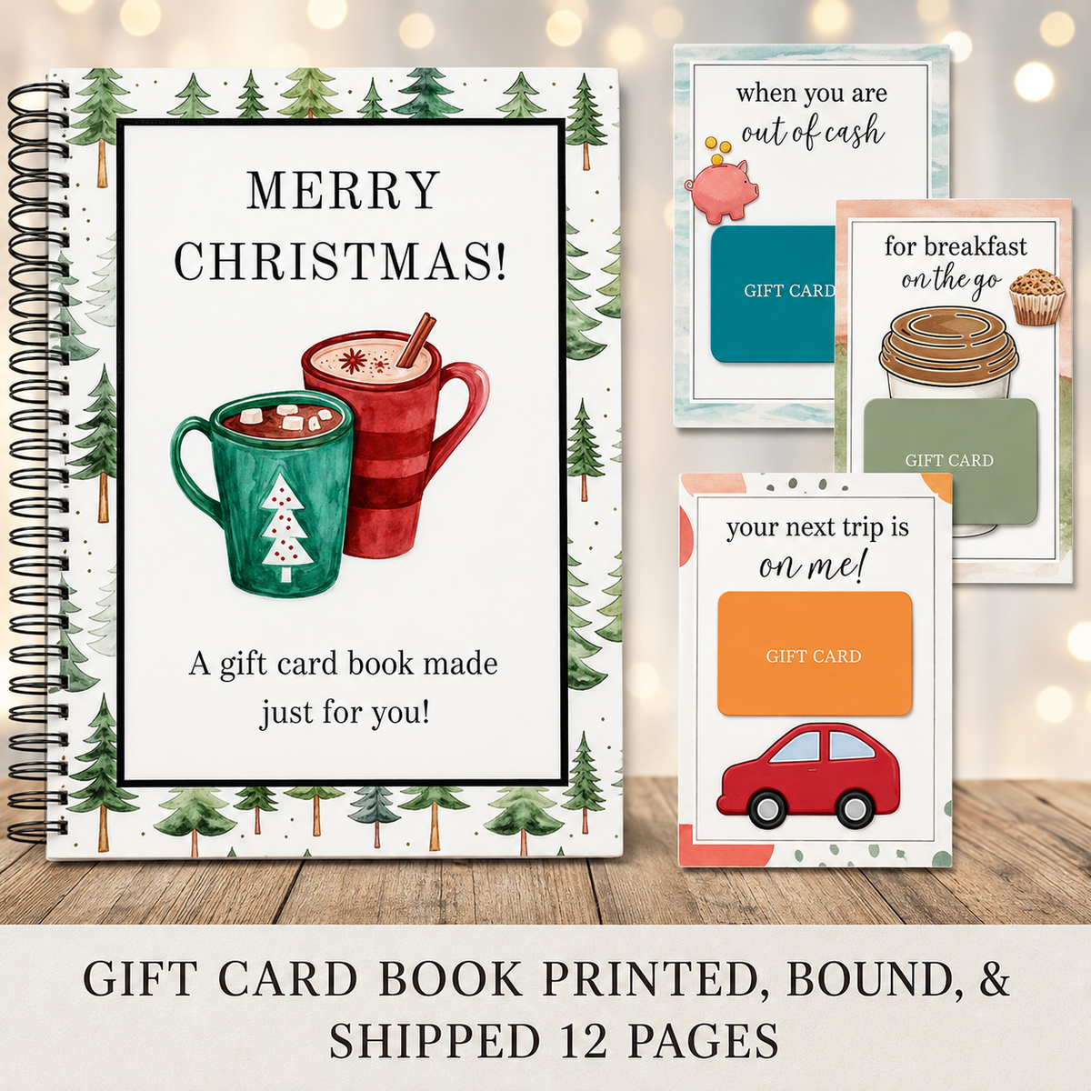 Giftmas® Christmas Giftcard Booklet