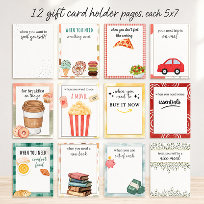Giftmas® Christmas Giftcard Booklet