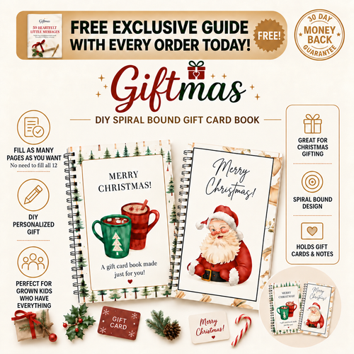 Giftmas® Christmas Giftcard Booklet