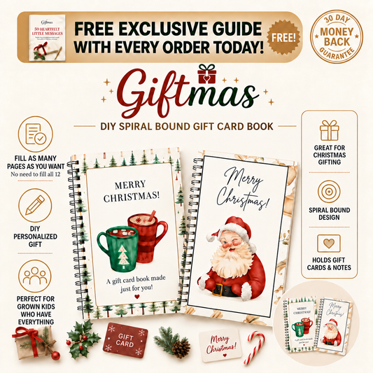 Giftmas® Christmas Giftcard Booklet